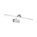 picture lamp RENAN large, square, tiltable IP20, brushed aluminium 