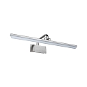 Paulmann picture lamp RENAN large, square, tiltable IP20, brushed aluminium 