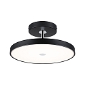 ceiling luminaire HILDOR ZigBee controllable IP20, mat, black dimmable
