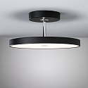 Paulmann ceiling luminaire HILDOR ZigBee controllable IP20, mat, black dimmable