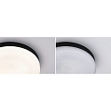 Paulmann ceiling luminaire AMALIE IP20, mat, black dimmable