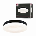 Paulmann ceiling luminaire AMALIE IP20, mat, black dimmable