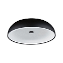 Paulmann ceiling luminaire JARON IP20, mat, black dimmable