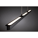 Paulmann track spot URAIL LENTO up / down, black matt dimmable