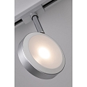 Paulmann spot URAIL DISCUS LED, chrome, chrome matt dimmable