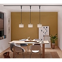 Paulmann URail DecoSystems Pendant luminaire, 230V, E14 max. 20W, without shade, black matt