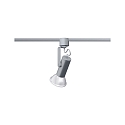 Paulmann track spot URAIL APOL II with jointed arm, adjustable E27, chrome
