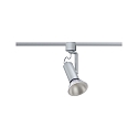Paulmann track spot URAIL APOL II with jointed arm, adjustable E27, chrome