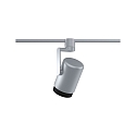 Paulmann track spot URAIL ASTHENE cylindrical, with jointed arm, adjustable E27, chrome