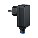 Paulmann Plug & Shine Power Supply IP44 230/24V DC with plug, 21W black
