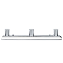 Paulmann Mirror luminaire MIRROR REGULA Light bar, max.3x40W, E14, 230V, chrome