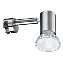 Paulmann Paulmann Galeria Mirror luminaire LED Simplo brushed iron incl. lamp 5,3W GU10
