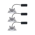 Set of 3 Outdoor LED Recessed spot CALLA IP65, swivelling, 230V, each 6W 4000K 680lm 100�