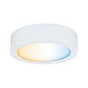 Clever Connect LED Furniture spot DISC, 12V DC, 2.1W 2700- 6500K, dimmable, white matt