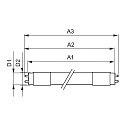 Philips LED T8 tube lamp MASTER LEDtube HO ND, KVG/VVG, 150cm, G13, 18.2W 3000K 2900lm 160�