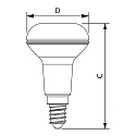 Philips LED lamp CorePro LEDspot R50 E14 4,3W 390lm 2700K 36� CRI 80 dimmable