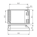 Philips ballast HF-P 2x22-42 PL-T/C EII