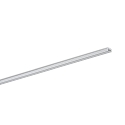 U profile SMALL U FLAT SQUARE 17/18 B1C1, grey, white matt