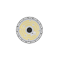 RADIUM hall spot STAR 100 ON-OFF GEN5 CCT Switch, switchable, multipower, focusable IP65, black 