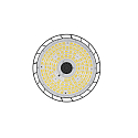 RADIUM hall spot STAR 200 DALI GEN5 DALI controllable, CCT Switch, multipower, focusable IP65, black dimmable