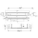 RADIUM LED driver DC DRIVER DALI 30W/550-750mA DALI controllable, current constant, adjustable, silver grey