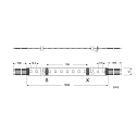 RADIUM Radium LED Strip RaLED Colormix Star 700, IP00, 24Vdc, 70 LED/m, 12W/m RGB/W 700lm/m 120�, customizable x 1.2cm