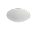 ceiling luminaire SURFACE ESSENCE 360 CCT CCT Switch, cambered IP54, white 