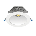 downlight CHANGY-TB TRIZONE - UGR<10 DALI2 switchable, set back, with lens optics IP40, white 