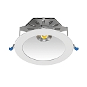 downlight CHANGY-TB TRIZONE - UGR<10 ETM multipower, set back, with lens optics IP40, white 