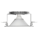 Regiolux downlight CHANGY-B TRIZONE - UGR<25 ETM multipower, set back, with lens optics IP54, white 