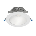 downlight CHANGY-B TRIZONE - UGR<25 ETM multipower, set back, with lens optics IP54, white 