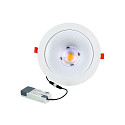downlight GLAN XS � 175MM Plug&Play rigid, CCT Switch, UGR < 19, multipower IP20, white 