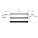 Rutec LED-Power supply unit, 24V, 400W, IP67, WITH PFC ACTIV, 100-240V AC, static
