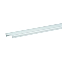 accessories profile cover FUP18/7 / OPAL 2M flat, flush, opal white 200cm