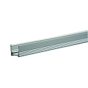 U profile UP18/12 / 2M, anodised aluminium