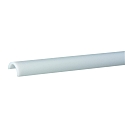 accessories profile cover RPD21 OPAL 2M half round, white 200cm