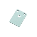 end cap UP20/11 / H27MM with feed-in option, aluminium