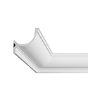 foam carrier PU VOUTE 10.3X10.3 / 2M round, flexible, white