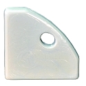 end cap PFH455 with feed-in option, with cable hole, grey