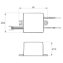 Rutec Projekt LED driver 700MA / 23-5V DC / 1-3.5W current constant, switchable, white