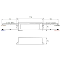 Rutec Projekt LED driver 350MA / 9.1W-14.7W / ACTIVE PFC current constant, switchable, white