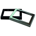 cover LCD DMX TOUCHPANEL PHH477, brushed iron