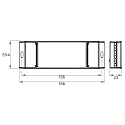 Rutec Projekt dimmer 0/1-10V (ACTIVVE) / 200-240V / 350MA / 15W current constant, 1 channel
