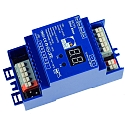 DALI dimmer DISPLAY DALI / 12+24V / 1-4 ADDRESSES 4 channel, blue