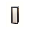 battery solar lamp RADIA MOON MINI with sensor IP65, graphite grey