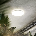 SIGOR surface luminaire SHINE 22 IP20, white dimmable
