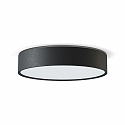 surface luminaire DISC IP20, black dimmable