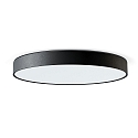 surface luminaire DISC IP20, black dimmable