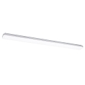 ceiling luminaire PLANK IP54, silver dimmable