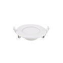 recessed luminaire FLED DOWNLIGHT SLIM CCT Switch, with diffuser IP20, white  6W 310lm 3000 / 4000 / 5000K 120� 120� CRI 90